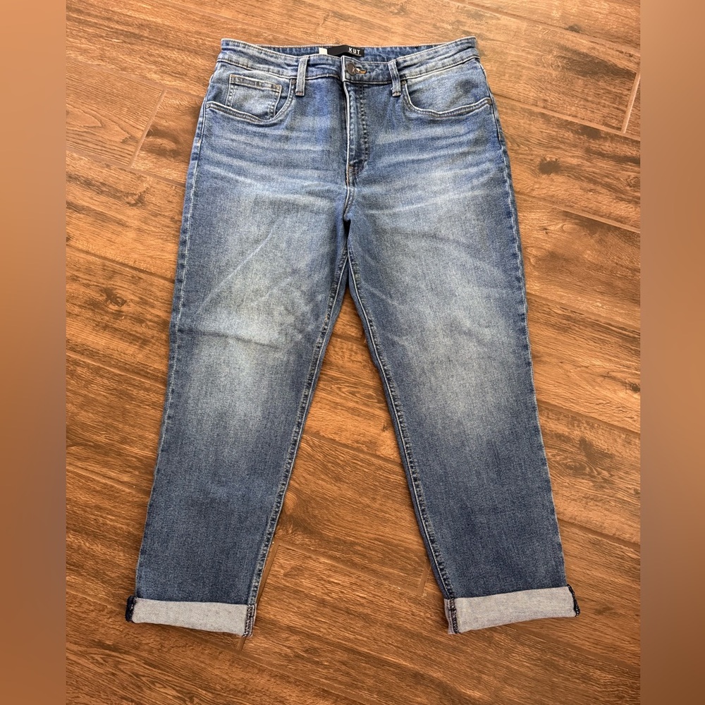 Kut From The Cloth Rachael Fab Ab Mom Jeans size 12